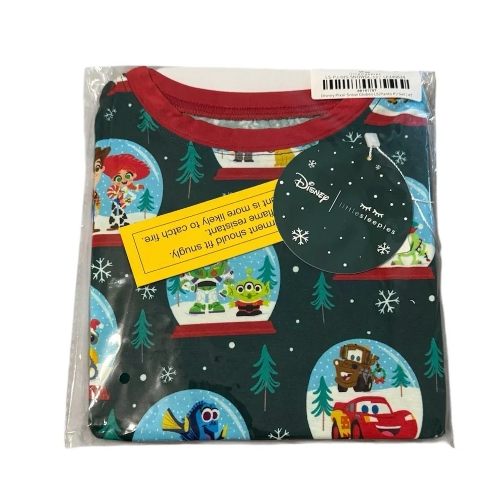 Little Sleepies Disney Pixar Snow Globes